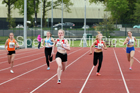 Girls under-15s 200 metres, 2019 North Eastern Track and Field Champs., Middlesbrough. Photo:  David T. Hewitson/Sports for All Pics